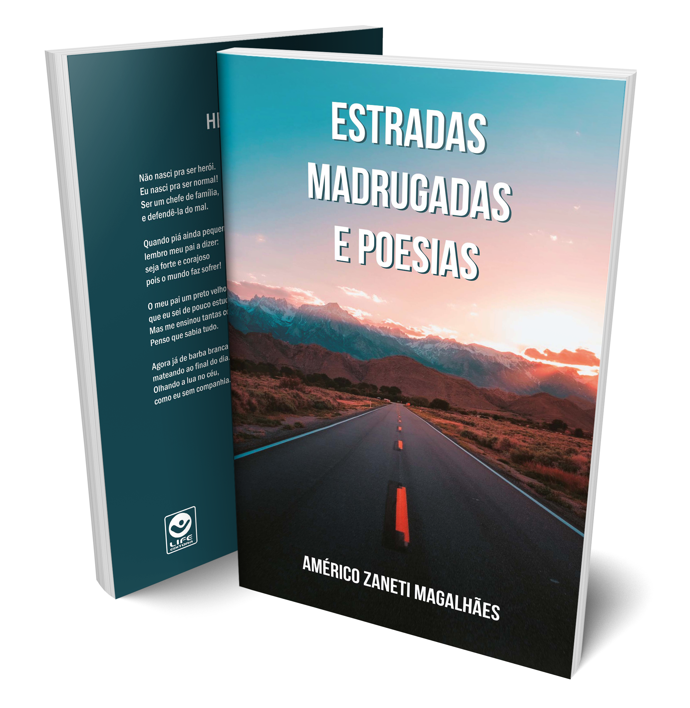 Capa de Estradas, Madrugadas e Poesias