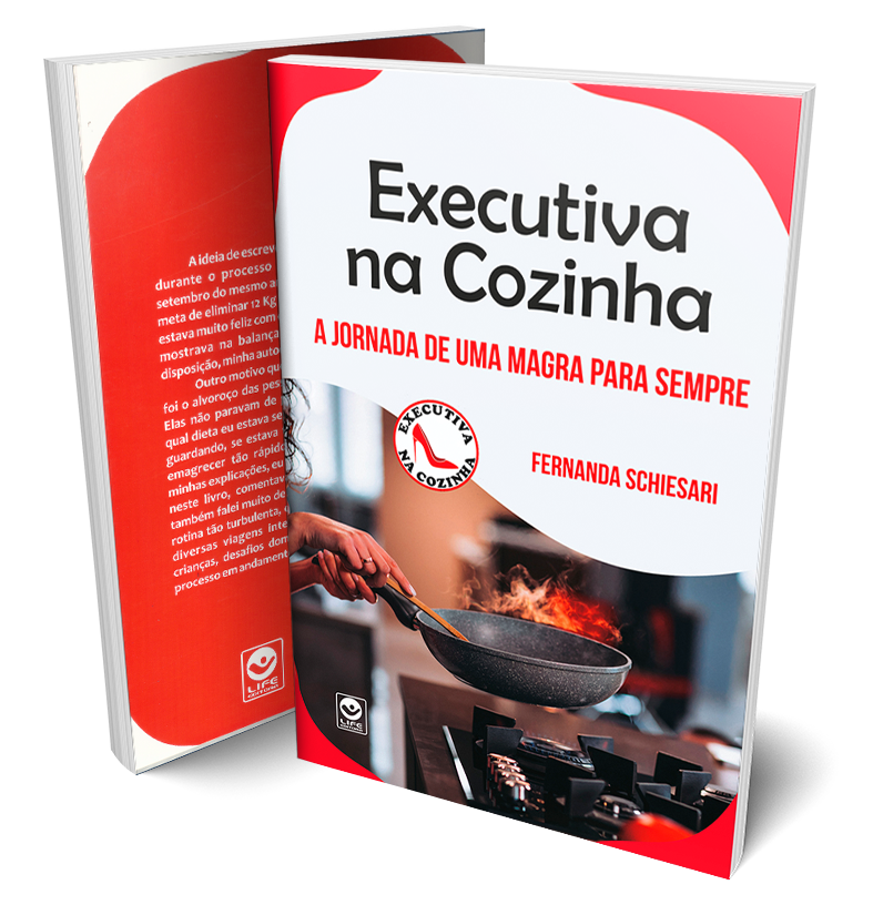 Capa de Executiva na Cozinha – A jornada de uma magra para sempre