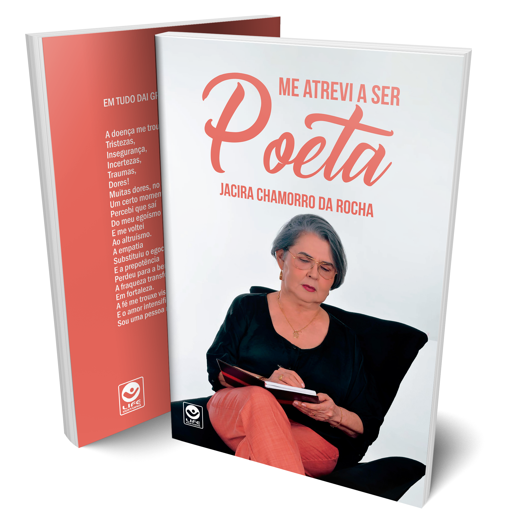 Capa de Me Atrevi a Ser Poeta