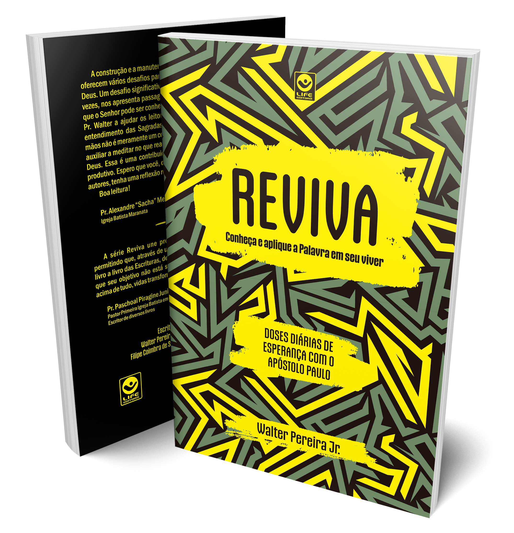 Capa de Reviva – Conheça e aplique a Palavra em seu viver – Doses diárias de esperança com o Apóstolo Paulo – Volume 2