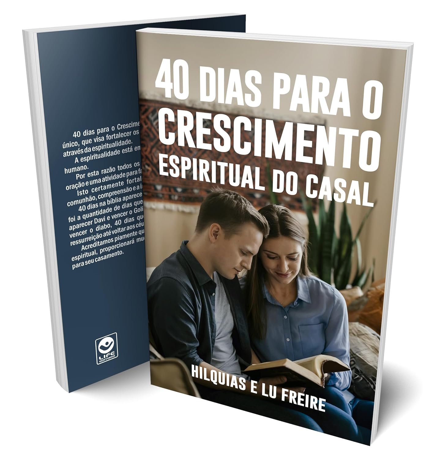 Capa de 40 Dias para o Crescimento Espiritual do Casal