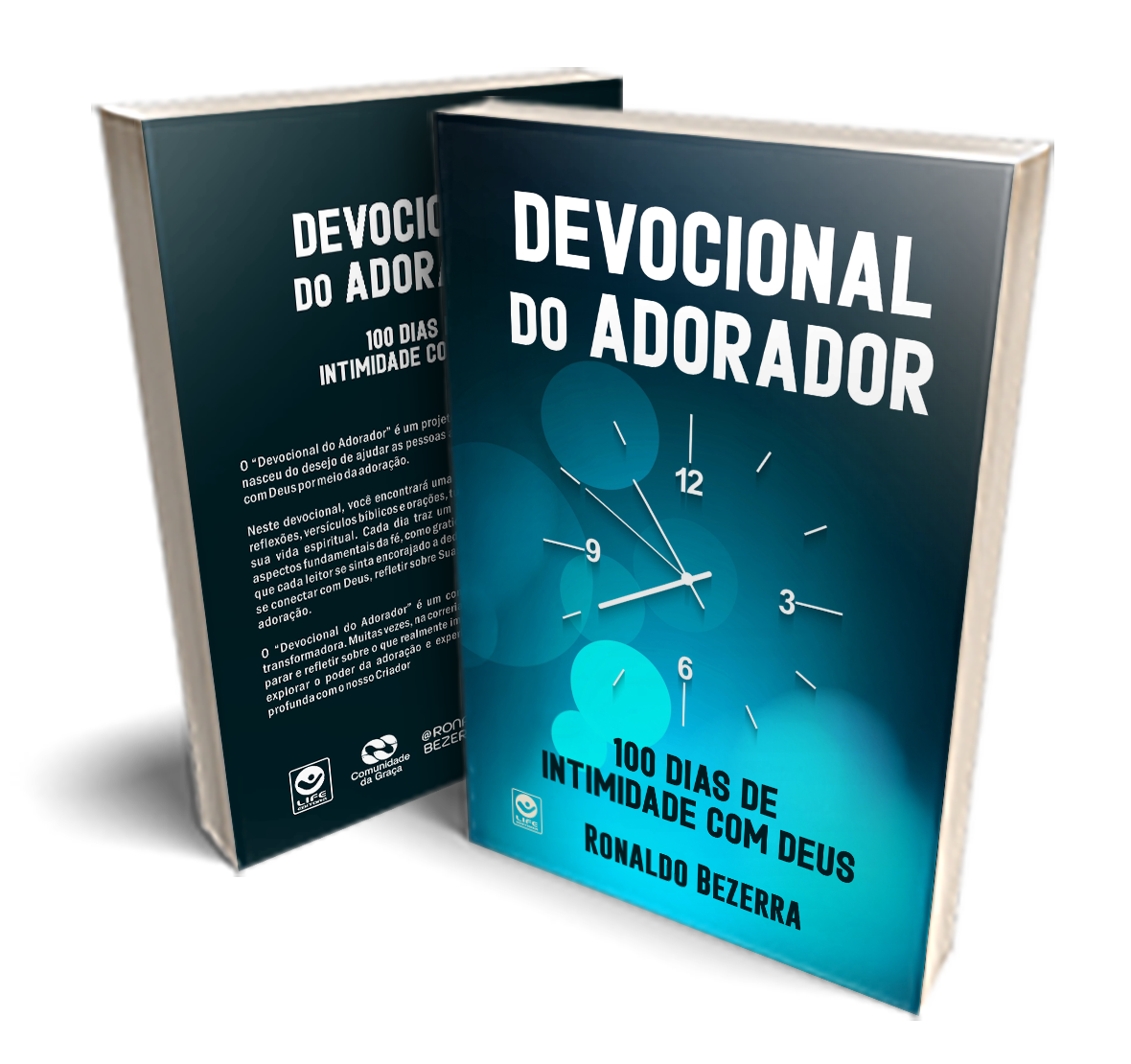 Capa de Devocional do Adorador: 100 dias de intimidade com Deus