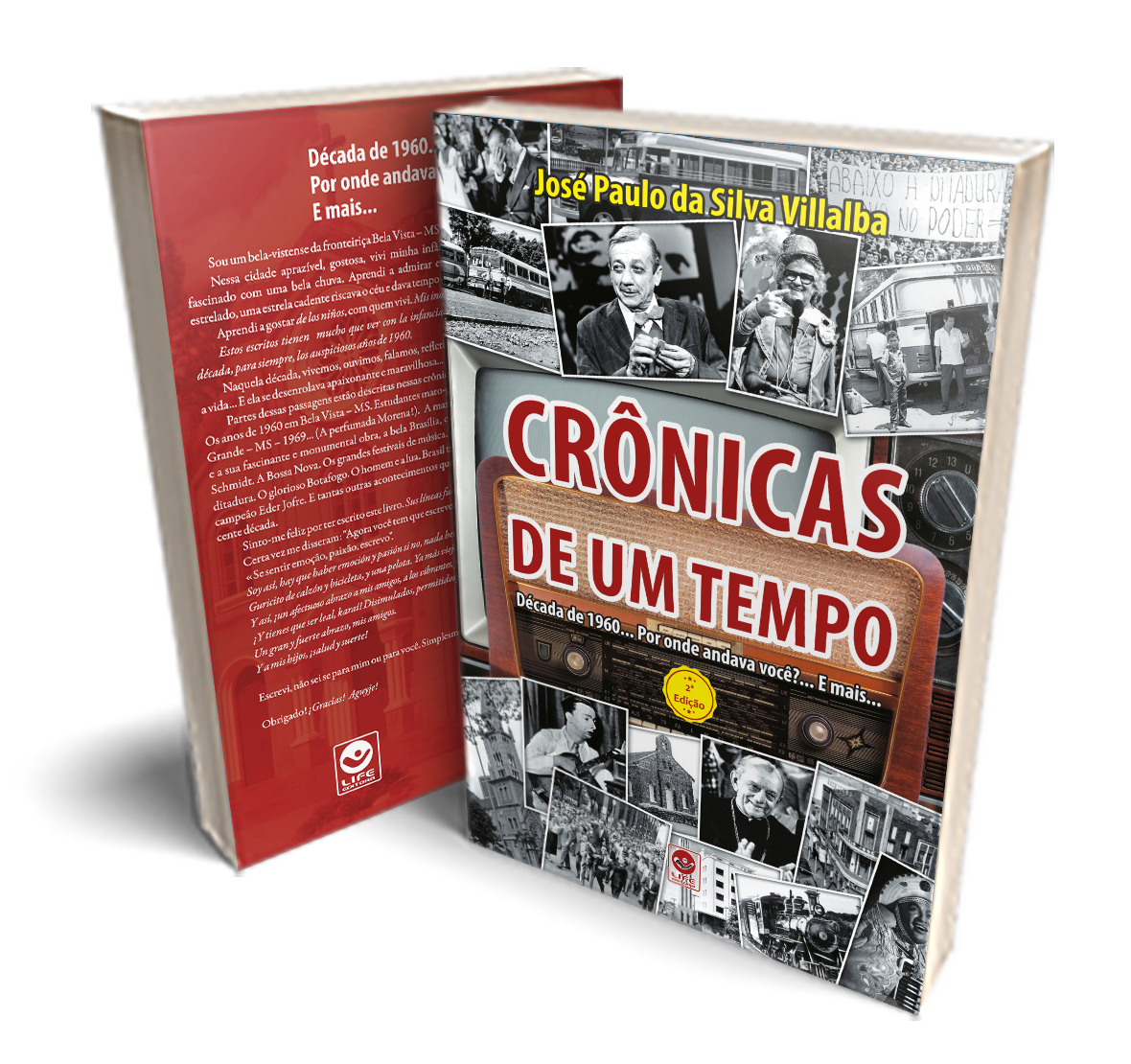 Capa de Crônicas de um Tempo – Década de 60… Por onde andava você?… E mais…