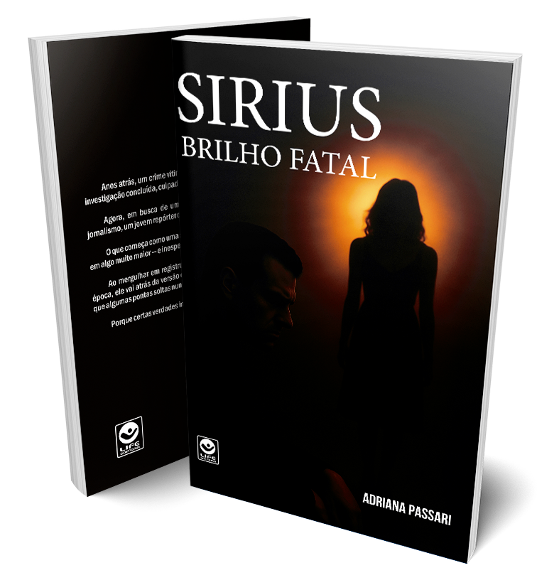 Capa de Livro Sirius – Brilho Fatal