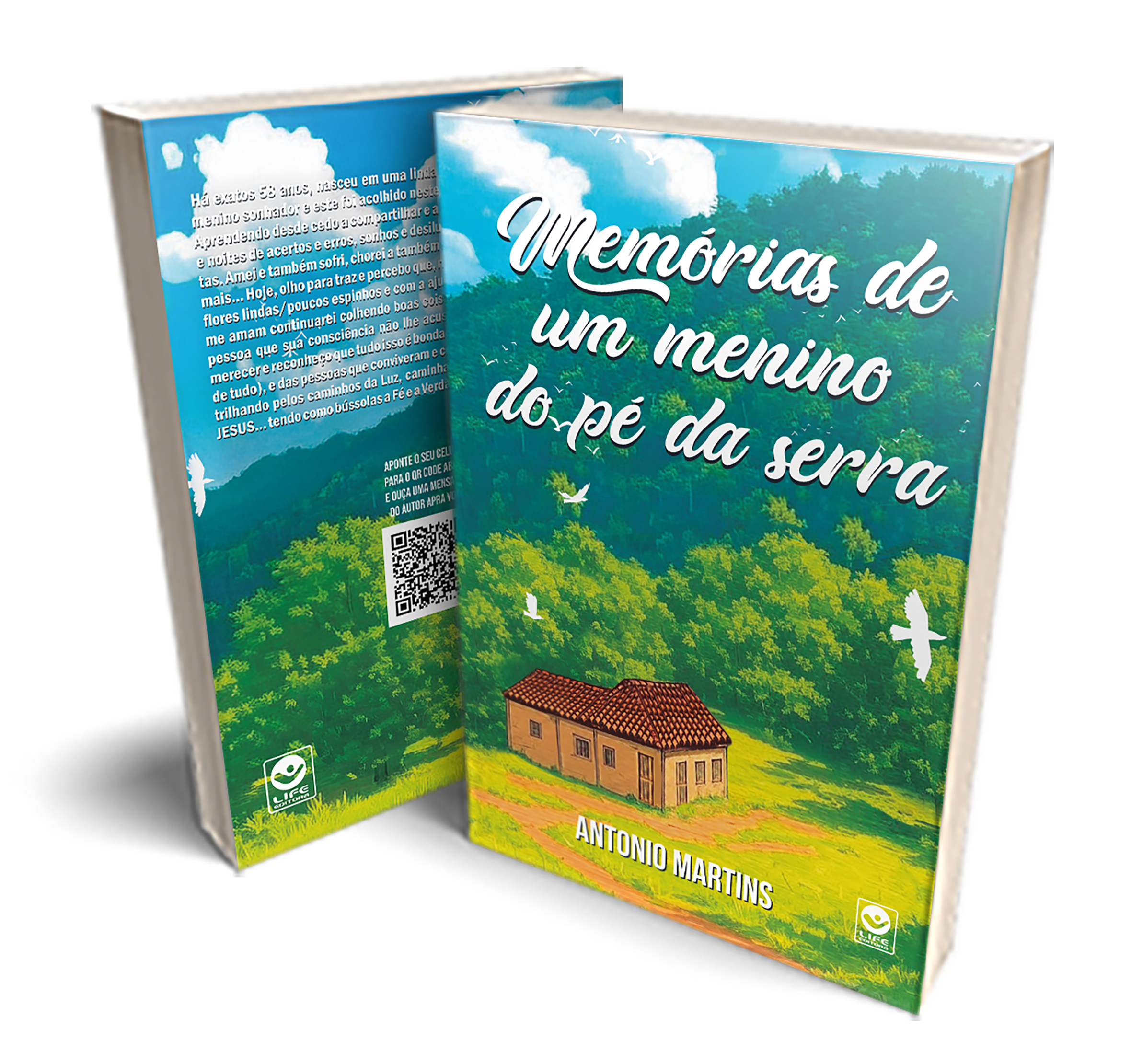 Capa de Memórias de um menino do pé da serra