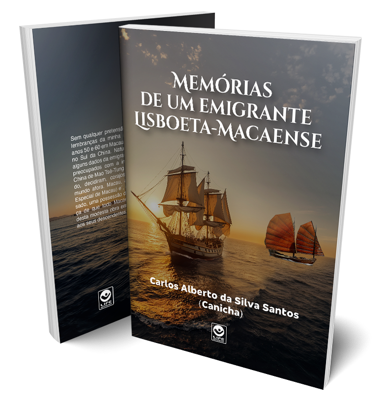 Capa de Memórias de um Emigrante Lisboeta-Macaense
