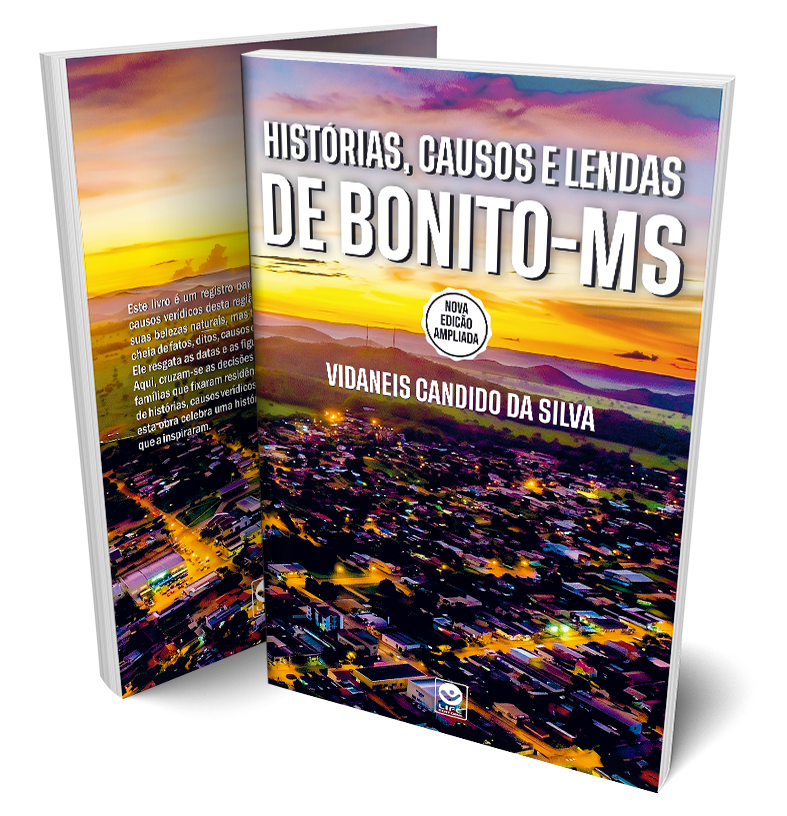 Capa de Histórias, Causos e lendas de Bonito-MS