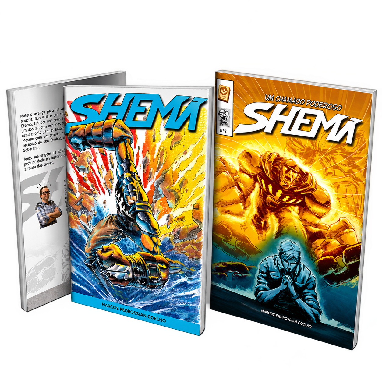 Capa de Combo dos Livros Shemá